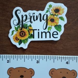 10/$10 Inspirational Positivity Sunflower Spring Garden Flower Sticker Decal